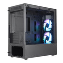 Cooler Master Masterbox Mb311L Matx Mitx Argb Tg Panel Argb Controller Included 2 X 120Mm Argb Fans Mesh Front Panel Airflow Case