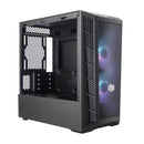 Cooler Master Masterbox Mb311L Matx Mitx Argb Tg Panel Argb Controller Included 2 X 120Mm Argb Fans Mesh Front Panel Airflow Case