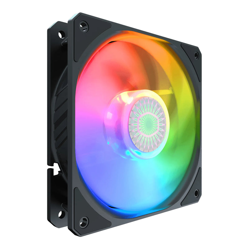 Cooler Master Sickleflow 120Mm Argb New Blade Design Enhanced Fan Frame Sealed Bearing 62Cfm