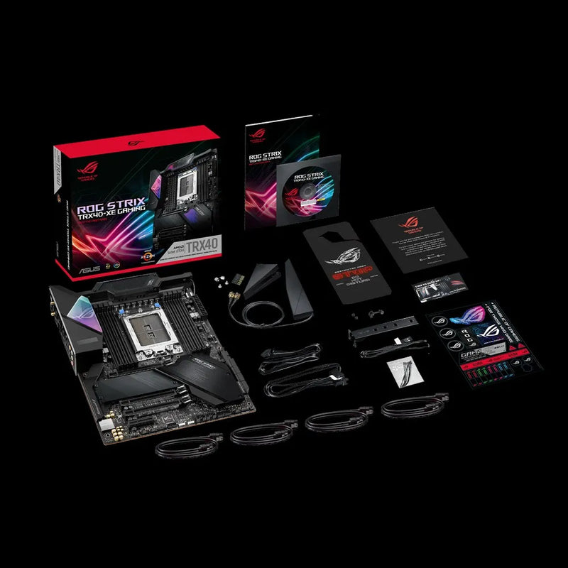 Asus Amd Socket Strx4 For 3Rd Gen Amd Ryzen 8 X Dimm Max. 256Gb Ddr4 3 X Pcie 4.0 X16 (X16 X16 X16) + 1 X Pcie 4.0 X4. 2 X M.2 So