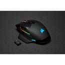 Corsair Dark Core Rgb Pro Performance Wired Wireless Gaming Mouse With Slipstream 16 000 Dpi Black