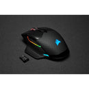 Corsair Dark Core Rgb Pro Performance Wired Wireless Gaming Mouse With Slipstream 16 000 Dpi Black
