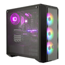 Cooler Master Masterbox Pro 5 Argb; Atx; Dark Mirror Front Panel;tempered Glass Side Mesh Windowed; 3x 120mm Argb; Argb Controll