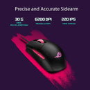 Asus Rog Strix Impact Ii Electro Punk Is An Ambidextrous Ergonomic Gaming Mouse Featuring 6 200 Dpi Optical Sensor Lightweight Desi