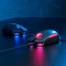 Asus Rog Strix Impact Ii Electro Punk Is An Ambidextrous Ergonomic Gaming Mouse Featuring 6 200 Dpi Optical Sensor Lightweight Desi