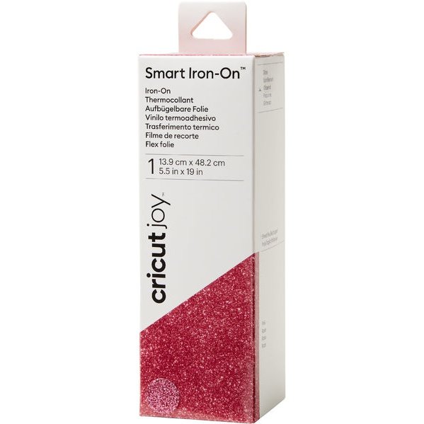 2008062 Cricut Joy Smart Iron-On 14X48Cm (Glitter Pink)