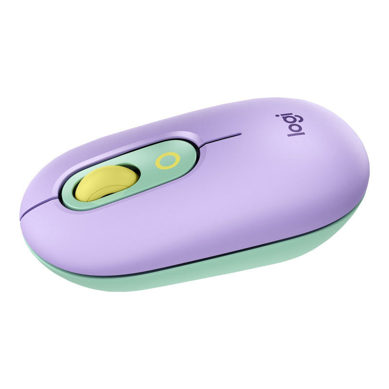 Logitech POP Daydream Mint Wireless Mouse - Get to know the playful wireless POP Mouse designed to make personality shine on your desktop and beyond. Pick the POP Mouse you love most from our range of designs and make it your own with fun emoji customi...