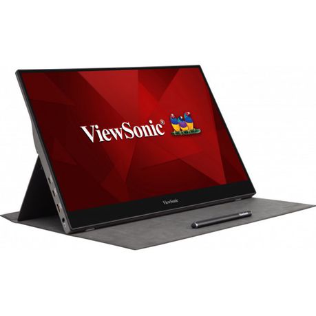 Viewsonic TD1655 15.6 inch FHD Touch Screen Monitor - Resolution: Full HD (1920 x 1080 @ 60 Hz) Contrast Ratio: 800:1 Dynamic Contrast Ratio: 50M:1 Response Time: 6.5ms GTG Aspect Ratio: 16:9 Brightness: 250 cd/m² Refresh Rate: 60Hz Connectivity: USB 3...