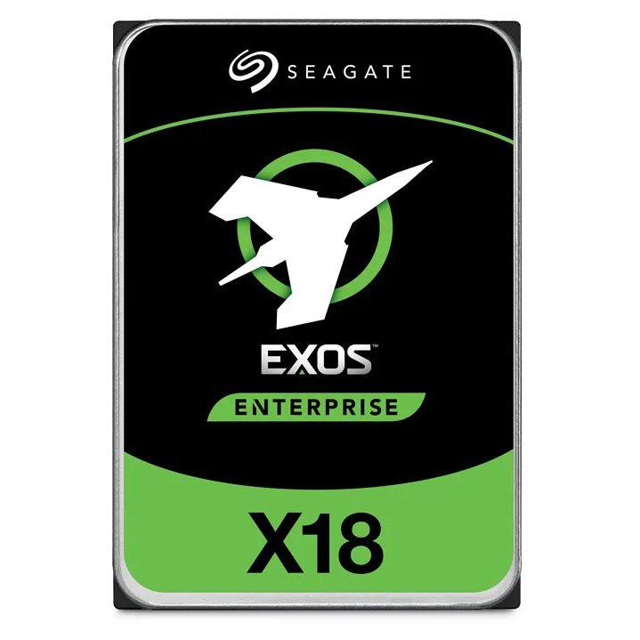 Seagate Exos X18 18Tb Hdd 3.5'' 6Gb S Sas 512E 4Kn Rpm 7200