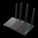 Asus Ax1800 Dual Band Wifi 6 (802.11Ax) Router Supporting Mu-Mimo And Ofdma Technology  With Aiprotection Classic Network Security Po
