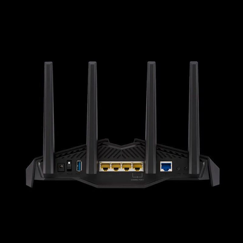 Ax5400 Dual Band Wifi 6 Gaming Router Ps5 Compatible Mobile Game Mode Asus Aura Rgb Mesh Wifi Support Gear Accelerator Gami