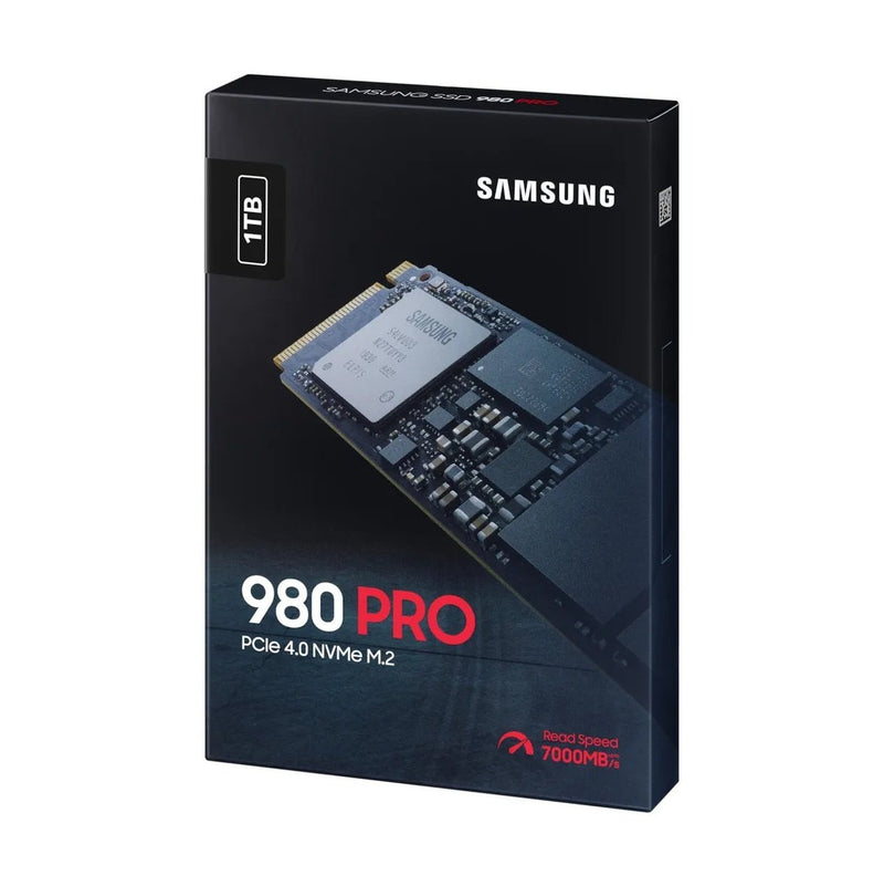 Samsung Components Samsung 980 Pro 1 Tb Nvme Ssd - Read Speed Up To 7000 Mb S Write Speed To Up 5000 Mb S Random Read Up To 1000000 Iops Random