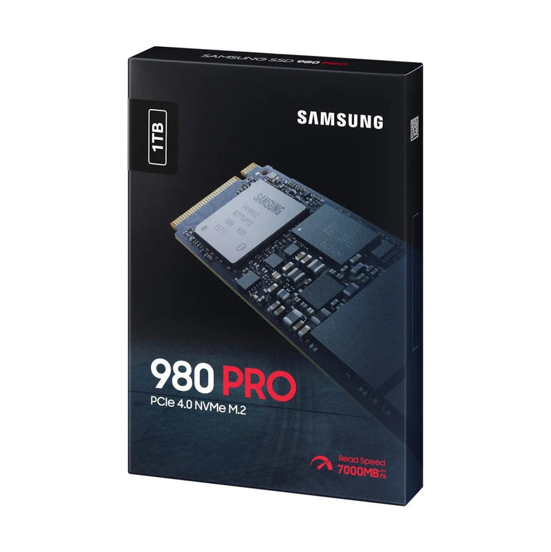 Samsung Components Samsung 980 Pro 1 Tb Nvme Ssd - Read Speed Up To 7000 Mb S Write Speed To Up 5000 Mb S Random Read Up To 1000000 Iops Random