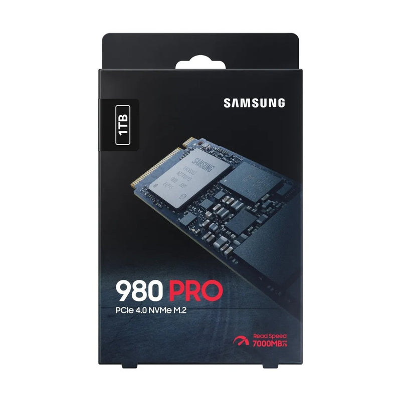 Samsung Components Samsung 980 Pro 1 Tb Nvme Ssd - Read Speed Up To 7000 Mb S Write Speed To Up 5000 Mb S Random Read Up To 1000000 Iops Random
