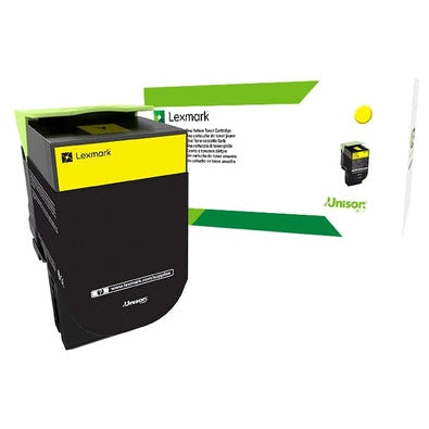 LEXMARK 808SCE YELLOW CARTRIDGE