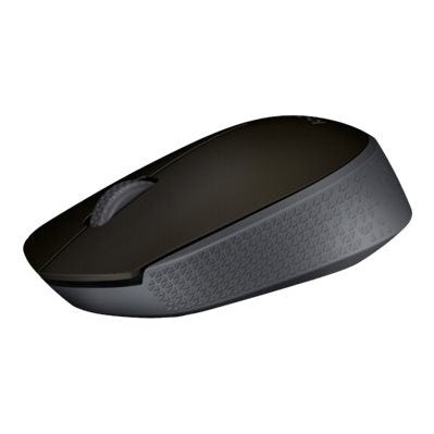 Logitech M170 Wireless Mouse - Advanced Optical Tracking Sensor 3 Button with Scroll Wheel 1000 dpi Nano Receiver Up to 10 metres Range USB interface Grey 1 year Limited warranty