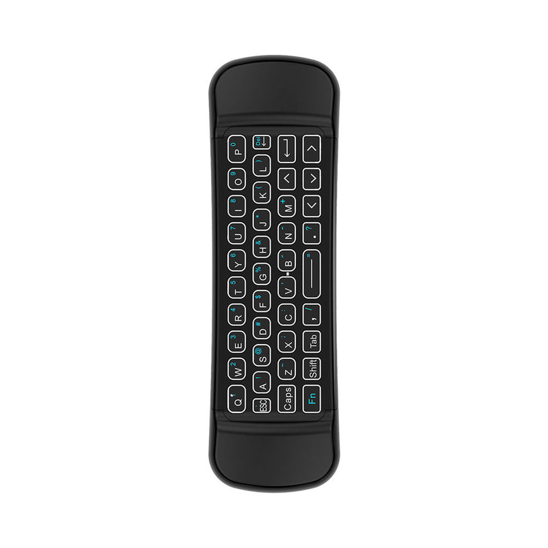 Zoweetek 2.4Ghz Backlit Wireless Keyboard With Air Mouse And Microphone