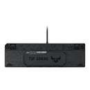 Asus Tuf Gaming K3 Rgb Mechanical Keyboard With N-Key Rollover Combination Media Keys Usb 2.0 Passthrough Aluminum-Alloy Top