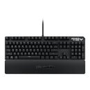 Asus Tuf Gaming K3 Rgb Mechanical Keyboard With N-Key Rollover Combination Media Keys Usb 2.0 Passthrough Aluminum-Alloy Top