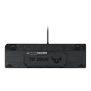 Asus Tuf Gaming K3 Rgb Mechanical Keyboard With N-Key Rollover Combination Media Keys Usb 2.0 Passthrough Aluminum-Alloy Top