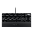 Asus Tuf Gaming K3 Rgb Mechanical Keyboard With N-Key Rollover Combination Media Keys Usb 2.0 Passthrough Aluminum-Alloy Top