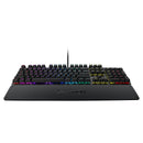 Asus Tuf Gaming K3 Rgb Mechanical Keyboard With N-Key Rollover Combination Media Keys Usb 2.0 Passthrough Aluminum-Alloy Top
