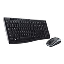 LOGITECH MK270 WIRELESS MOUSE & KEYBOARD COMBO - BLACK