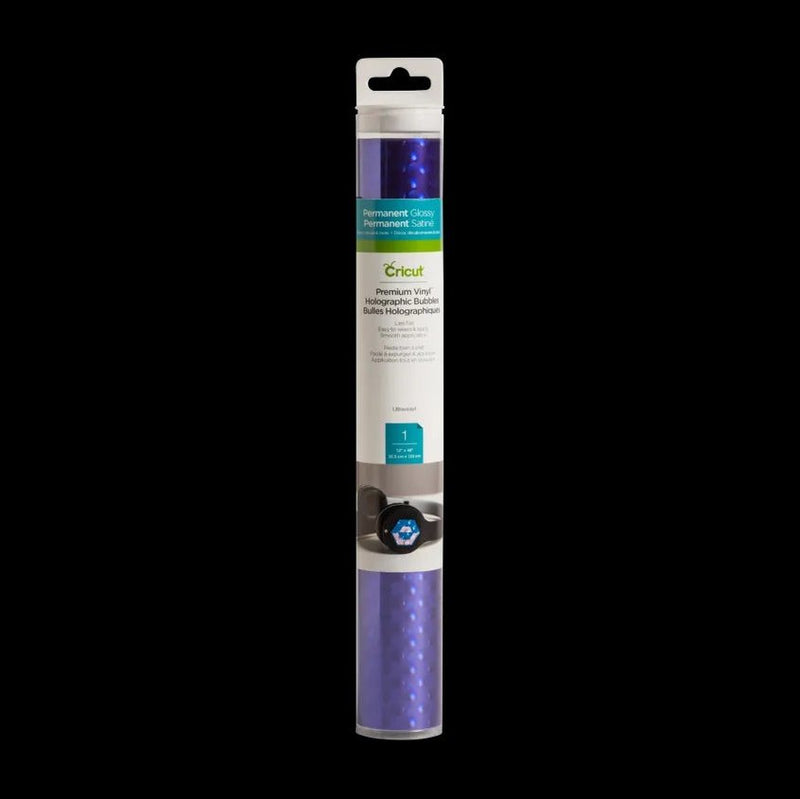 2006548 - Cricut Premium Vinyl Holo Bubbles Ultraviolet 12X48