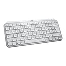 LOGITECH MX KEYS MINI WIRELESS ILLUMINATED KEYBOARD PALE GREY