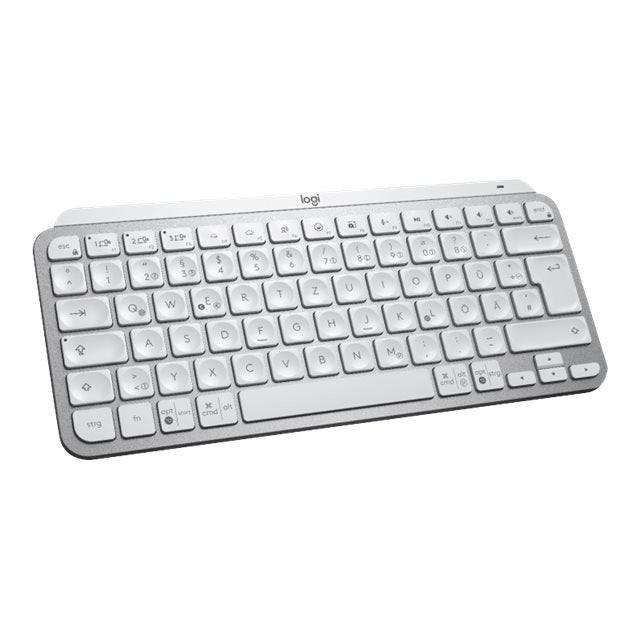LOGITECH MX KEYS MINI WIRELESS ILLUMINATED KEYBOARD PALE GREY