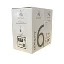 Acconet Cat6 Cable, 305M Pull Box, Cca, Grey White, Sf Tp, Foil, Braiding (Indoor Use)