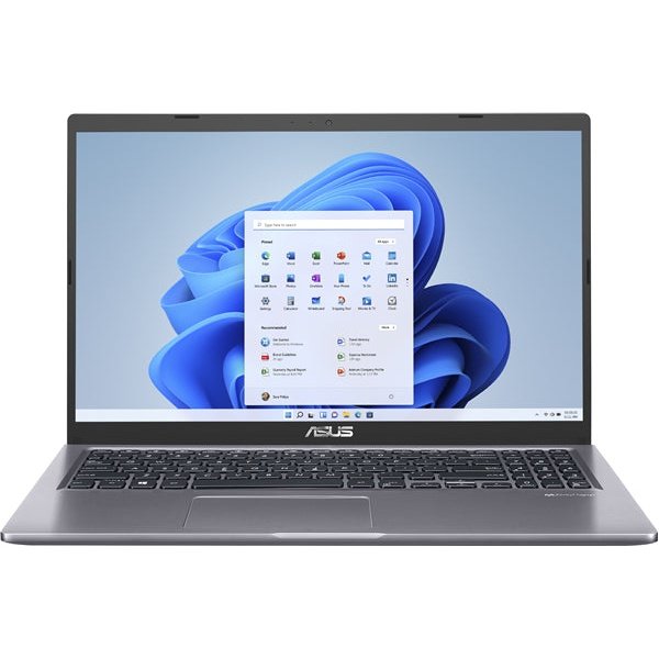 Asus Vivobook X515Fa Series Grey Notebook - Intel Core I3 Comet Lake Dual Core I3-10110U 2.1Ghz With Turbo Boost Up To 4.1Ghz 4Mb Intel Smartcache Processor, 4Gb Ddr4-2666 Memory Onboard, 1 Memory Slot, 256Gb M.2 Nvme Pcie 3.0 Ssd, No Optical Drive, 15...