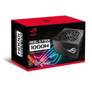 Rog Strix 1000w; 80plus; Gold; 100-240vac; Fully Modular; 10 Years Warranty.