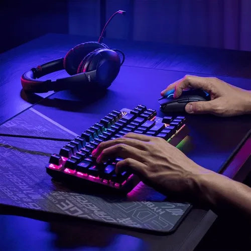 Asus Rog Strix Go Usb-C Gaming Headset With Ai Noise-Canceling Microphone Delivers Immersive Gaming Audio And Incredible Comfort Wit