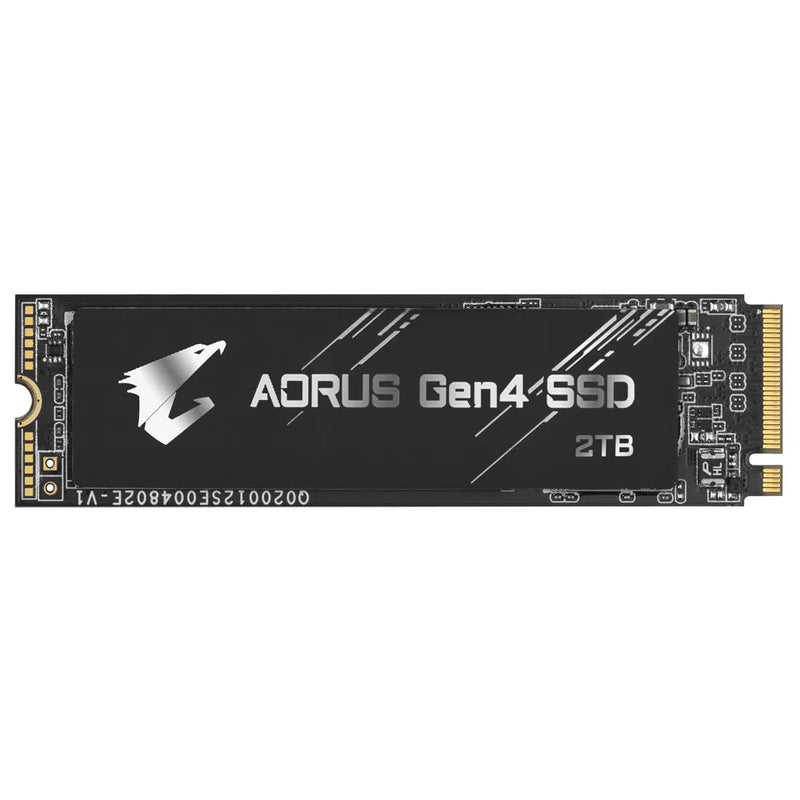 Gigabyte Aorus Nvme Gen 4 Ssd 2Tb - No Heatsink 5000Mb S Read - 4400Mb S Write - 2280.