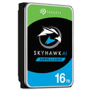 Seagate Skyhawk Ai 16Tb 256Mb Cache 3.5 Inch Internal Surveillance Hard Disk Drive - Sata Iii 6 Gb S Interface 3 Year Warranty