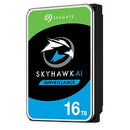 Seagate Skyhawk Ai 16Tb 256Mb Cache 3.5 Inch Internal Surveillance Hard Disk Drive - Sata Iii 6 Gb S Interface 3 Year Warranty