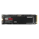 Samsung Components Samsung 980 Pro 2 Tb Nvme Ssd - Read Speed Up To 7000 Mb S Write Speed To Up 5100 Mb S Random Read Up To 1000000 Iops Random