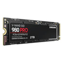 Samsung Components Samsung 980 Pro 2 Tb Nvme Ssd - Read Speed Up To 7000 Mb S Write Speed To Up 5100 Mb S Random Read Up To 1000000 Iops Random