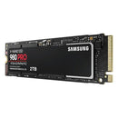 Samsung Components Samsung 980 Pro 2 Tb Nvme Ssd - Read Speed Up To 7000 Mb S Write Speed To Up 5100 Mb S Random Read Up To 1000000 Iops Random