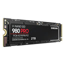 Samsung Components Samsung 980 Pro 2 Tb Nvme Ssd - Read Speed Up To 7000 Mb S Write Speed To Up 5100 Mb S Random Read Up To 1000000 Iops Random