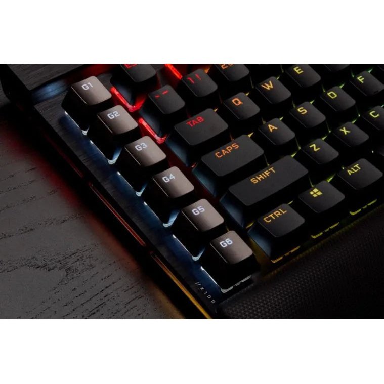 Corsair K100 Rgb Optical-Mechanical Wired Corsair Opx Switch Keyboard With Rgb Backlighting – Black.