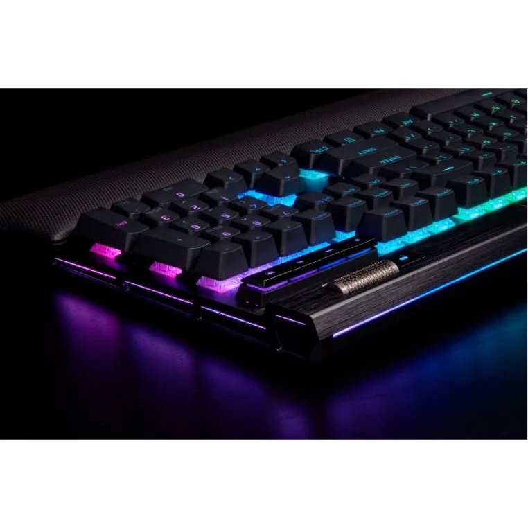 Corsair K100 Rgb Optical-Mechanical Wired Corsair Opx Switch Keyboard With Rgb Backlighting – Black.