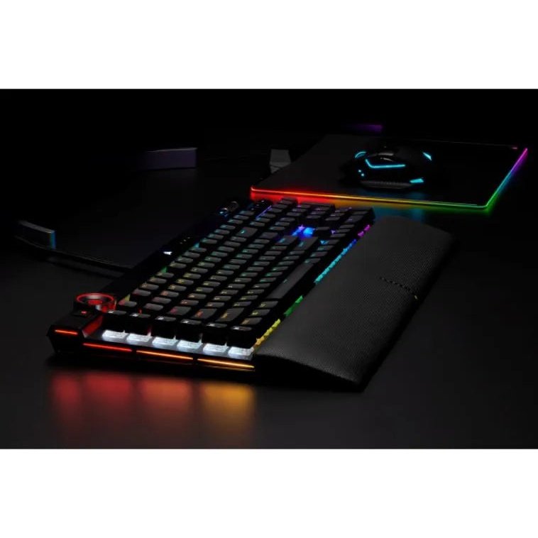 Corsair K100 Rgb Mechanical Wired Cherry Mx Speed Switch Keyboard With Rgb Backlighting – Black.