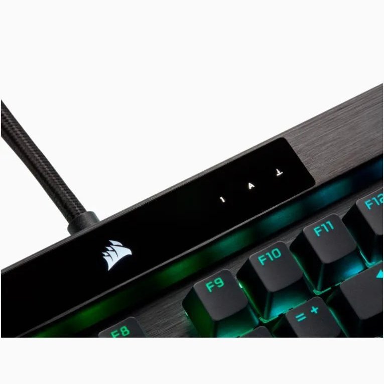 Corsair K100 Rgb Mechanical Wired Cherry Mx Speed Switch Keyboard With Rgb Backlighting – Black.