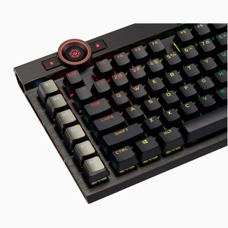 Corsair K100 Rgb Mechanical Wired Cherry Mx Speed Switch Keyboard With Rgb Backlighting – Black.