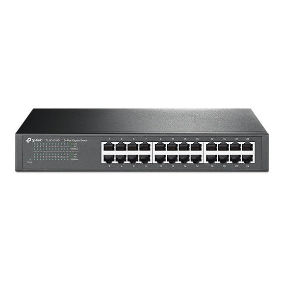 TP-LINK 24-PORT GIGABIT DESKTOP-RACKMOUNT SWITCH