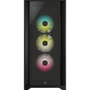 Corsair Icue 5000X Rgb Tempered Glass Mid-Tower Black