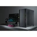 5000d Tempered Glass Mid-tower; Black