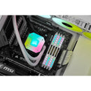 Corsair Icue H150I Elite Capellix 360Mm Liquid Cpu Cooler - White